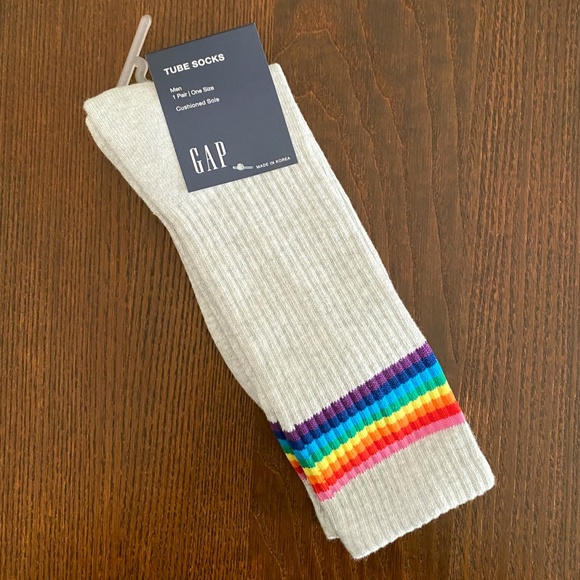 🏳️‍🌈Rainbow Crew Socks - Picture 2 of 5